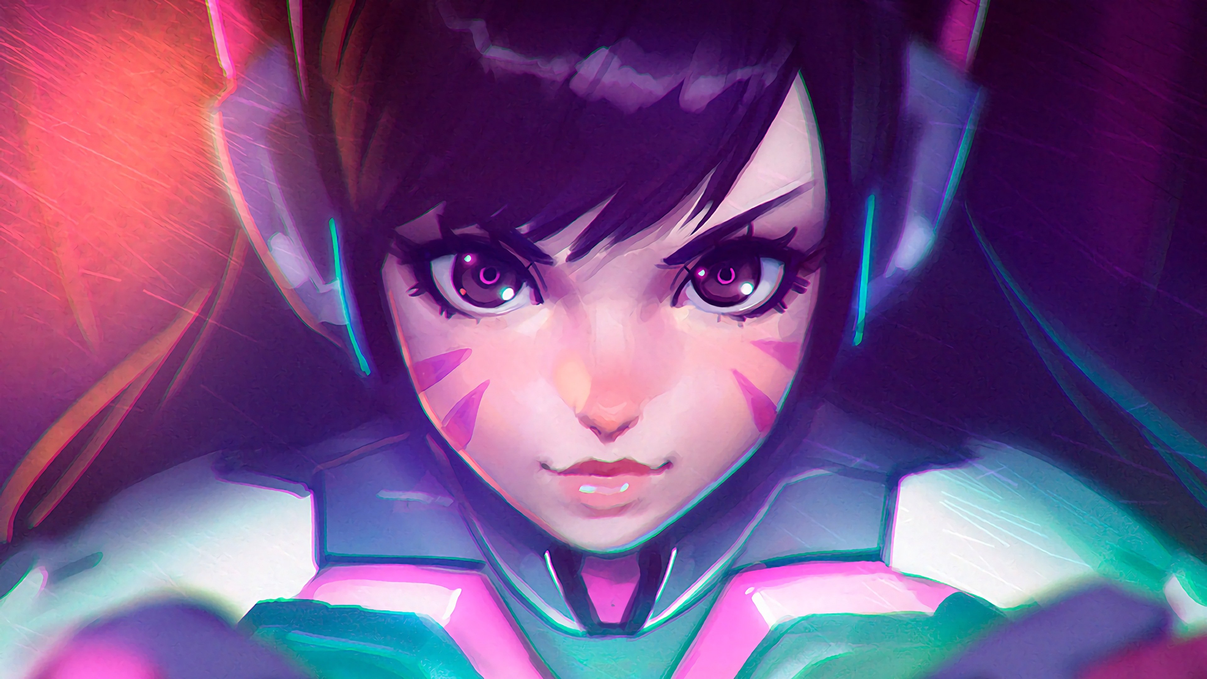 DVa Overwatch Artwork HD 4K8808214054